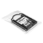 Салазки (переходник) ExeGate HD-2T3P-NF125 для безвинтового крепления HDD/SSD 2.5' в отсек 3.5' пластиковые, фото 1