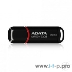 Флешка USB ADATA UV150 (AUV150-32G-RBK), 32Gb, USB 3.0, R/W 100/30, черный, фото2