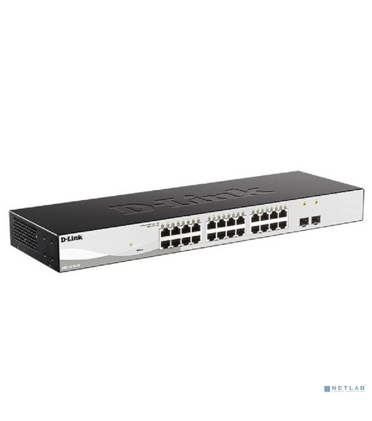 Коммутатор D-Link DGS-1210-26/F3A, 24×1 Гбит/с + 2×1 Гбит/с SFP, настраиваемый