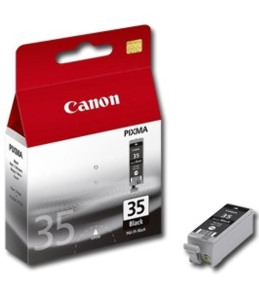 Картридж струйный Canon PGI-35Bk (1509B001) черный (9.30 мл, 200 стр.) для Canon PIXMA iP100, iP110