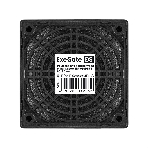 Решетка для вентилятора с фильтром 80х80 ExeGate EG-080PSFB (80x80 мм, пластиковая, квадратная, с пылевым фильтром, черная), фото2
