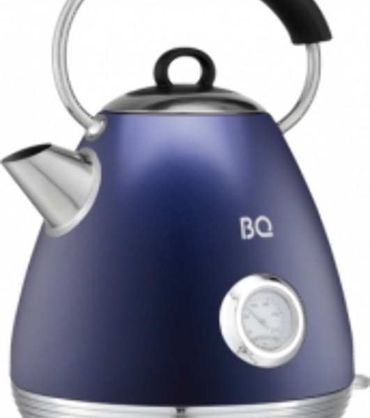 Электрочайник BQ KT1826SW синий, 1.7 л, 2200 Вт, скрытый нагревательный элемент