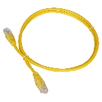 Патч-корд LANMASTER UTP TWT-45-45-5.0-YL вилка RJ-45-вилка RJ-45 cat.5е 5м желтый ПВХ (уп.:1шт), фото2