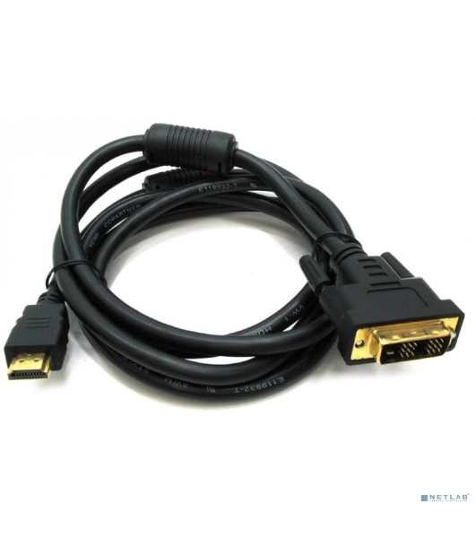 Кабель Rexant HDMI - DVI-D gold 3М с фильтрами