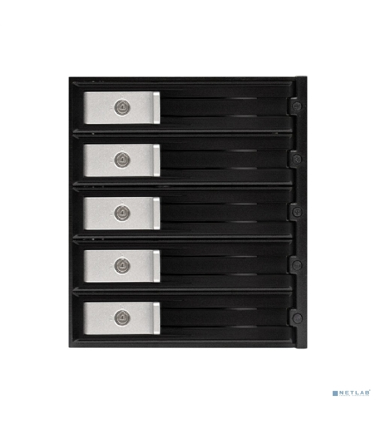 Корзина для HDD ExeGate EX289284RUS HS535-12G (универсальная, на 5*3,5' SATA3/12G SAS HDD, занимает 3*5,25' отсека)