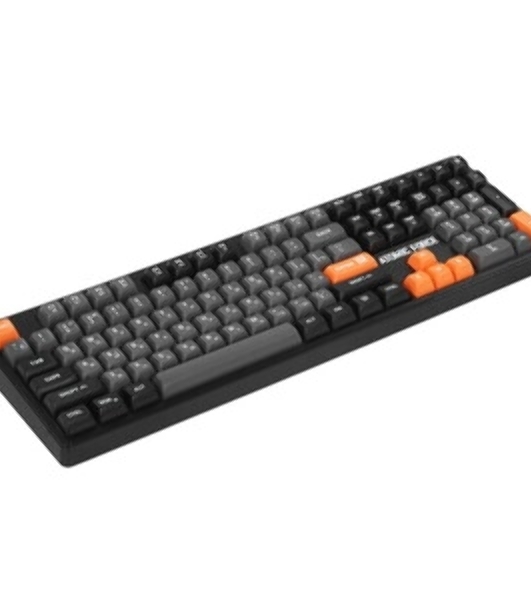 Клавиатура проводная игровая Defender Atomic Force GK-005 RU,чер/сер,108кн+FN,радуж,1.5м