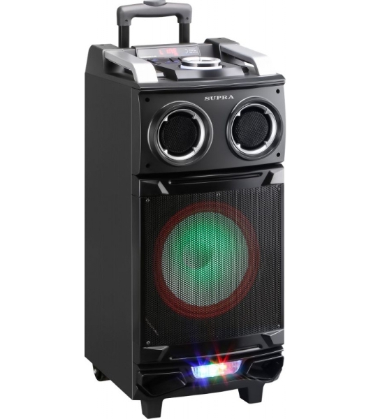 Минисистема SUPRA SMB-880 черный 140Вт/FM/USB/BT/SD