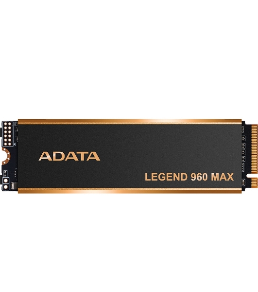 Накопитель SSD ADATA LEGEND 960 MAX, 4Tb, M.2 2280, PCIe 4.0 x4, NVMe, R/W 7400/6800, с радиатором