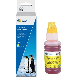 Чернила G&G GG-GI-41Y желтый 70мл для Canon PIXMA G1420/G1430/G2420/G2430/G2460/G3420