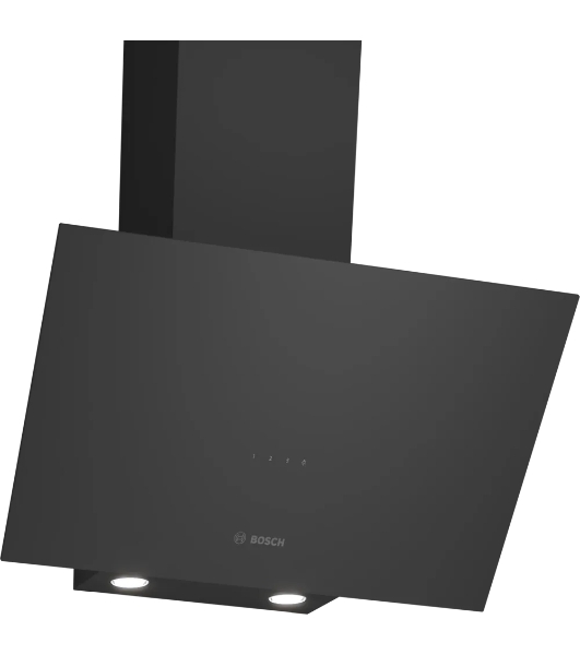 Вытяжка наклонная Bosch DWK64PJ60T черный, 60 см, 400 куб. м/ч, 69 дБ