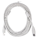 Кабель USB2.0 Buro USB A (m)/USB B (m) 5м феррит.кольца, фото4