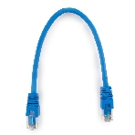 Патч-корд UTP Cablexpert cat.6, 0.25м, литой, многожильный, синий, фото2