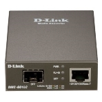 Медиаконвертор D-Link DMC-G01LC/C1A, Media Converter with 1 100/1000Base-T port and 1 100/1000Base-X SFP port., фото 1