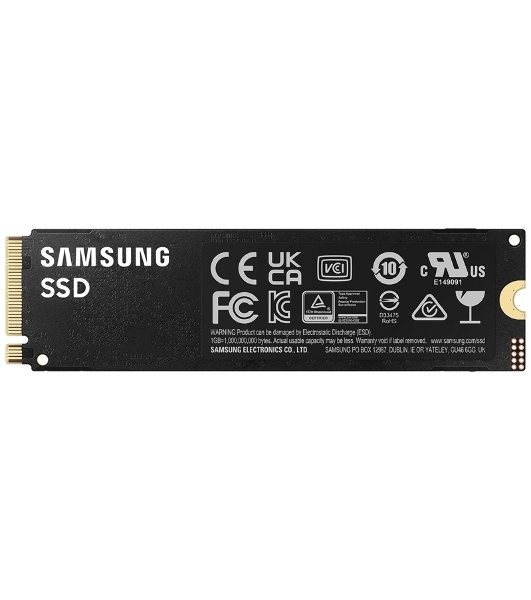 Накопитель SSD Samsung 990 PRO, 1000Gb, PCIe 4.0 x4, M.2 2280, NVMe, R/W 7450/6900
