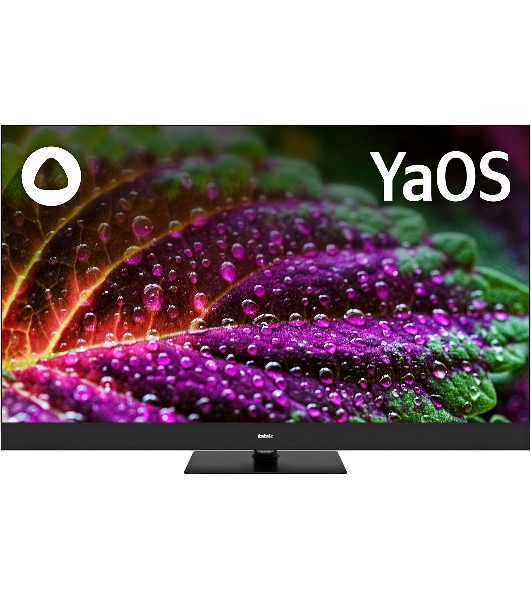 Телевизор BBK 43' 43LED-8259/UTS2C черный QLED UHD 60Hz Яндекс ТВ 1.5GB/8GB