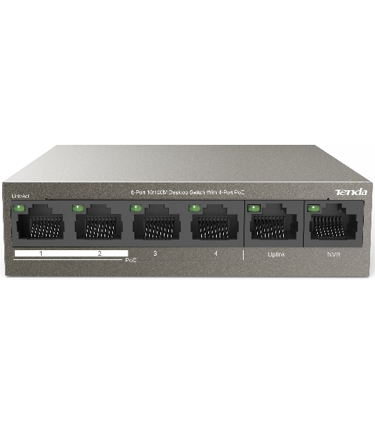 Коммутатор IP-COM F1106P-4-63W 6PORT 4POE