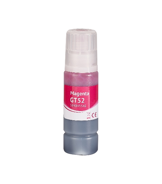 Чернила Sakura M0H55AE (№GT52 Magenta) для HP, пурпурный, 70 мл., 8000 к.