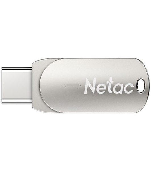 Флешка USB R/W Netac USB Drive U785C USB3.0+TypeC 64Gb, retail version