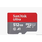Флеш карта microSD 512Gb SanDisk microSDXC Class 10 Ultra UHS-I A1 140Mb/s, фото 1