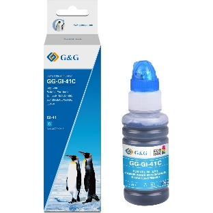 Чернила G&G GG-GI-41C голубой 70мл для Canon PIXMA G1420/G1430/G2420/G2430/G2460/G3420