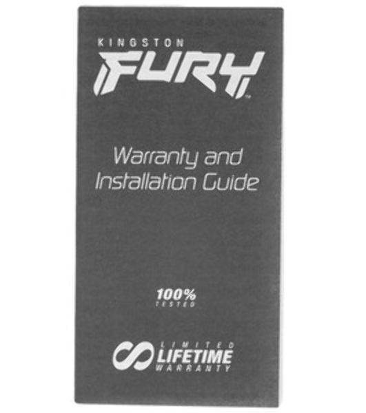 Оперативная память Kingston Fury Impact, DDR5, 8GB (1x8GB), 4800MHz, CL38 SO-DIMM