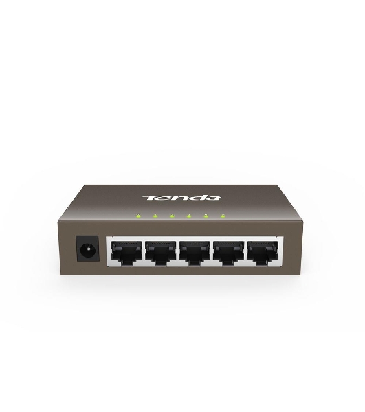 Коммутатор Tenda TEG1005D5-портовый гигабитный настольный