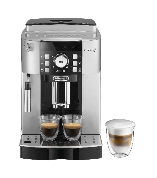 Кофемашина автоматическая DeLonghi ECAM 21.117.SB серебристый/черный, исп. кофе - зерновой/молотый, 1.8 л, 1450 Вт, 15 бар