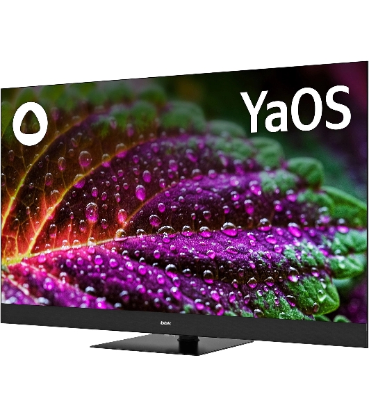 Телевизор BBK 43' 43LED-8259/UTS2C черный QLED UHD 60Hz Яндекс ТВ 1.5GB/8GB