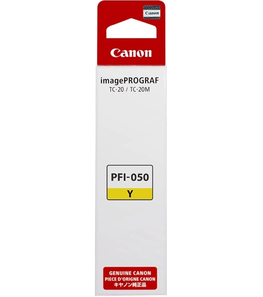 Картридж струйный Canon PFI-050Y 5701C001 желтый (70мл) для Canon imagePROGRAF TC-20M