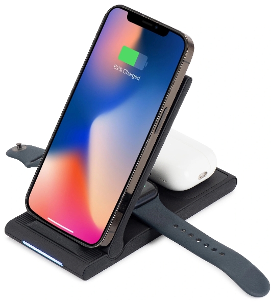 Беспроводное зарядное устройство Buro CWC-QC5 15W 3A (QI) USB-C универсальное черный