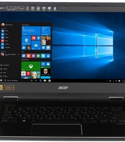 Модуль (матрица + тачскрин) для Acer Aspire R14 R5-471T черный