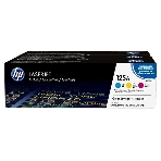Картридж лазерный комплект HP CF373AM голубой/пурпурный/желтый для CLJ CP1215/1515 3 х 1400 стр., фото2