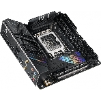 Материнская плата ASUS ROG STRIX B760-I GAMING WIFI, LGA 1700, Intel B760, 2xDDR5, 4xSATA, 2xM.2, 1xPCIe 5.0 x16, 1xHDMI, 1xDP, 1x 2.5Gb LAN, 3xUSB-A 2.0, 3xUSB-A 3.2 Gen 1, 1xUSB-C 3.2 Gen 1, 1xUSB-C 3.2 Gen 2x2, 5x3.5 мм, 7.1, Mini-ITX, фото16