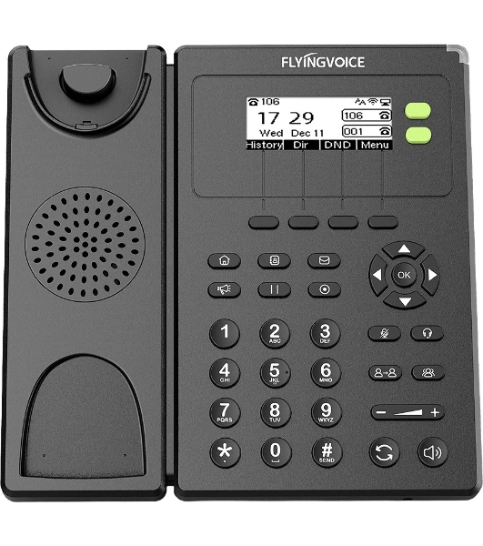 Телефон IP Flyingvoice FIP-10 черный