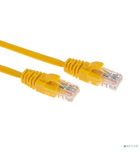 Патч-корд U/UTP Rexant cat.5e, RJ45-RJ45, 26AWG, ZH нг(А)-HF, желтый, 5 м