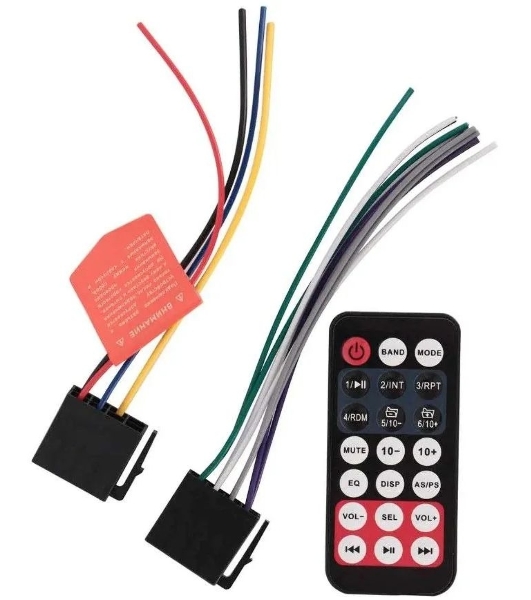 Автомагнитола Soundmax SM-CCR3168B, 1 DIN, Bluetooth, USB Type-A, AUX, пульт ДУ