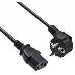 Кабель Buro BU-PCAB-5M-16A IEC C13 Евровилка угловой 5м, фото 1