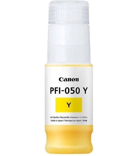 Картридж струйный Canon PFI-050Y 5701C001 желтый (70мл) для Canon imagePROGRAF TC-20M