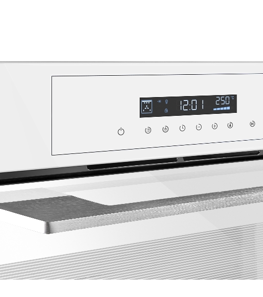 Шкаф духовой электрический Maunfeld AEOD60103BG, 60л, дверца с 3 стеклами, бежевый