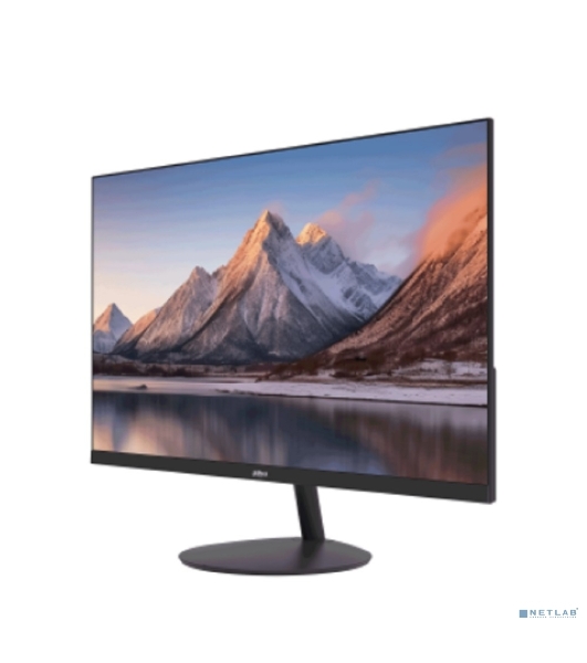 Монитор 23.8' Dahua DHI-LM24-A200Y VA 1920x1080, 100 Гц, 10 мс, 16:9, 250 кд/м², HDMI 1.4, VGA, 3.5 Jack, черный