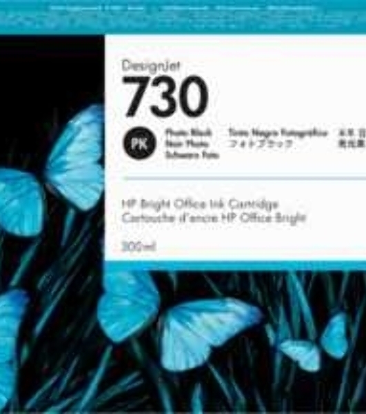 Картридж струйный HP 730 черный для DesignJet T1700 (44') 300мл