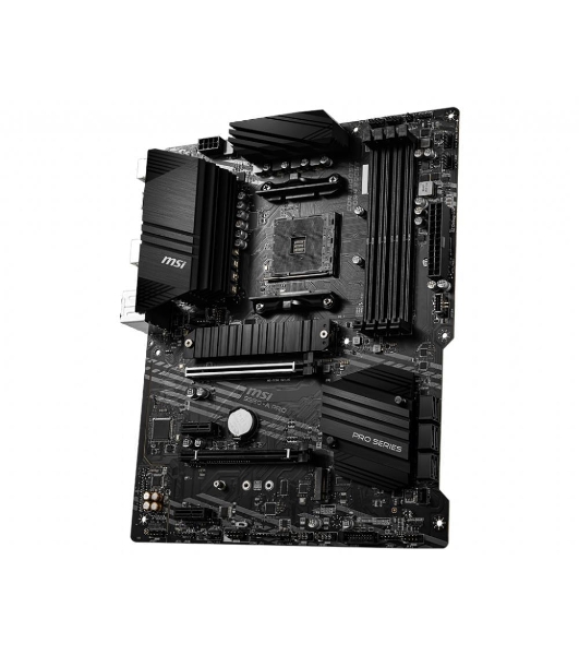 Материнская плата MSI B550-A PRO, AM4, AMD B550, 4xDDR4, 6xSATA, 2xM.2, 1xPCI-E 4.0 x16, 1xPCI-E 3.0 x16, 2xPCI-E x1, 1xHDMI, 1xDP, 1x 1Gb LAN, 4xUSB-A 2.0, 2xUSB-A 3.2 Gen 1, 1xUSB-A 3.2 Gen 2, 1xUSB-C 3.2 Gen 2, 6x3.5 мм, 7.1, ATX