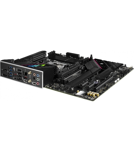 Материнская плата ASUS ROG STRIX B650E-F GAMING WIFI, AM5, AMD B650, 4xDDR5, 4xSATA, 3xM.2, 1xPCI-E 5.0 x16, 1xPCI-E 4.0 x4, 2xPCI-E x1, 1xHDMI, 1xDP, 1x 2.5Gb LAN, 4xUSB-A 2.0, 4xUSB-A 3.2 Gen 1, 2xUSB-A 3.2 Gen 2, 1xUSB-C 3.2 Gen 2, 1xUSB-C 3.2 Gen 2x2, 5x3.5 мм, 7.1, ATX