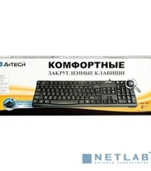 Клавиатура A4Tech KR-750 проводная, USB Type-A, чёрный