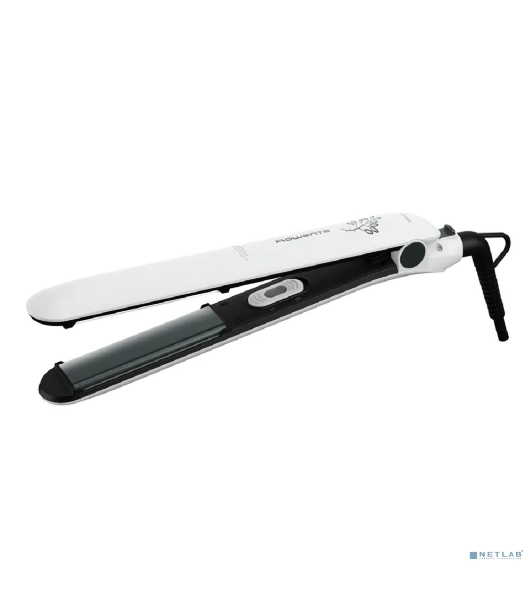 Выпрямитель для волос Rowenta Easyliss Pure SF1628F0 белый/серый, 25 мм, 200 °C, 1 режим