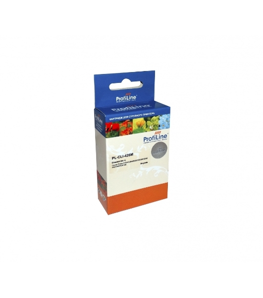 Картридж струйный ProfiLine PL-CLI-426M с чипом для принтеров Canon Pixma IP4840/MG5140/MG5240/MG6140/MG8140 Magenta водн