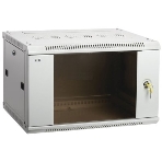 Шкаф ITK LINEA W 12U 600x600 мм дверь стекло, RAL7035, фото 1