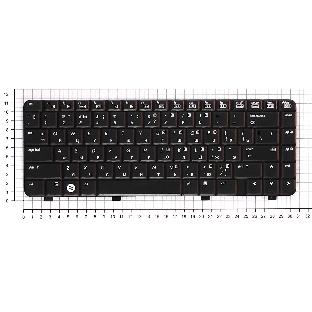 Клавиатура для ноутбука HP Presario CQ40 CQ41 CQ45 черная
