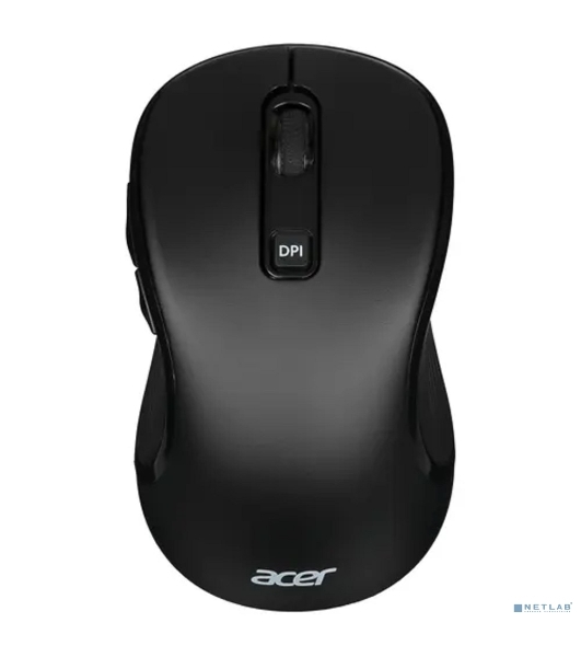 Мышь беспроводная Acer OMR303 черный, 1600 dpi, радиоканал, USB, кнопки - 6