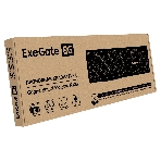 Клавиатура проводная ExeGate EX298364RUS Smart K120 (USB, полноразмерная, влагозащищенная, 104кл., Enter большой, длина кабеля 1,6м, черная, RTL), фото6